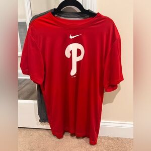 Philadelphia Phillies on field Nike Dry Fit